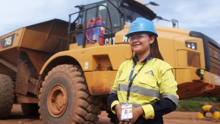 Merdeka Copper  Empowered 120 Women to Operate Mining Trucks