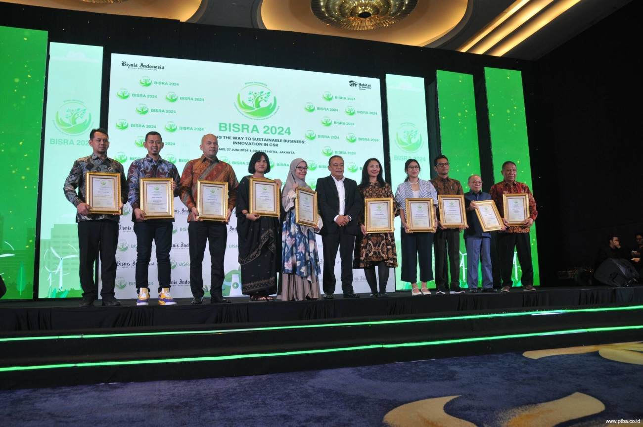 PTBA Awarded Gold Category at BISRA 2024