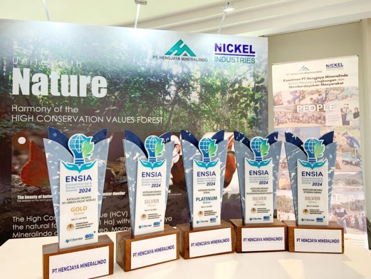 Hengjaya Mineralindo Receives Seven Awards for Environmental and Social Innovation