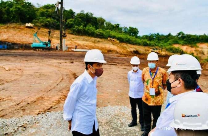 Numbers of Projects Owned by Bukit Asam (PTBA) progressing
