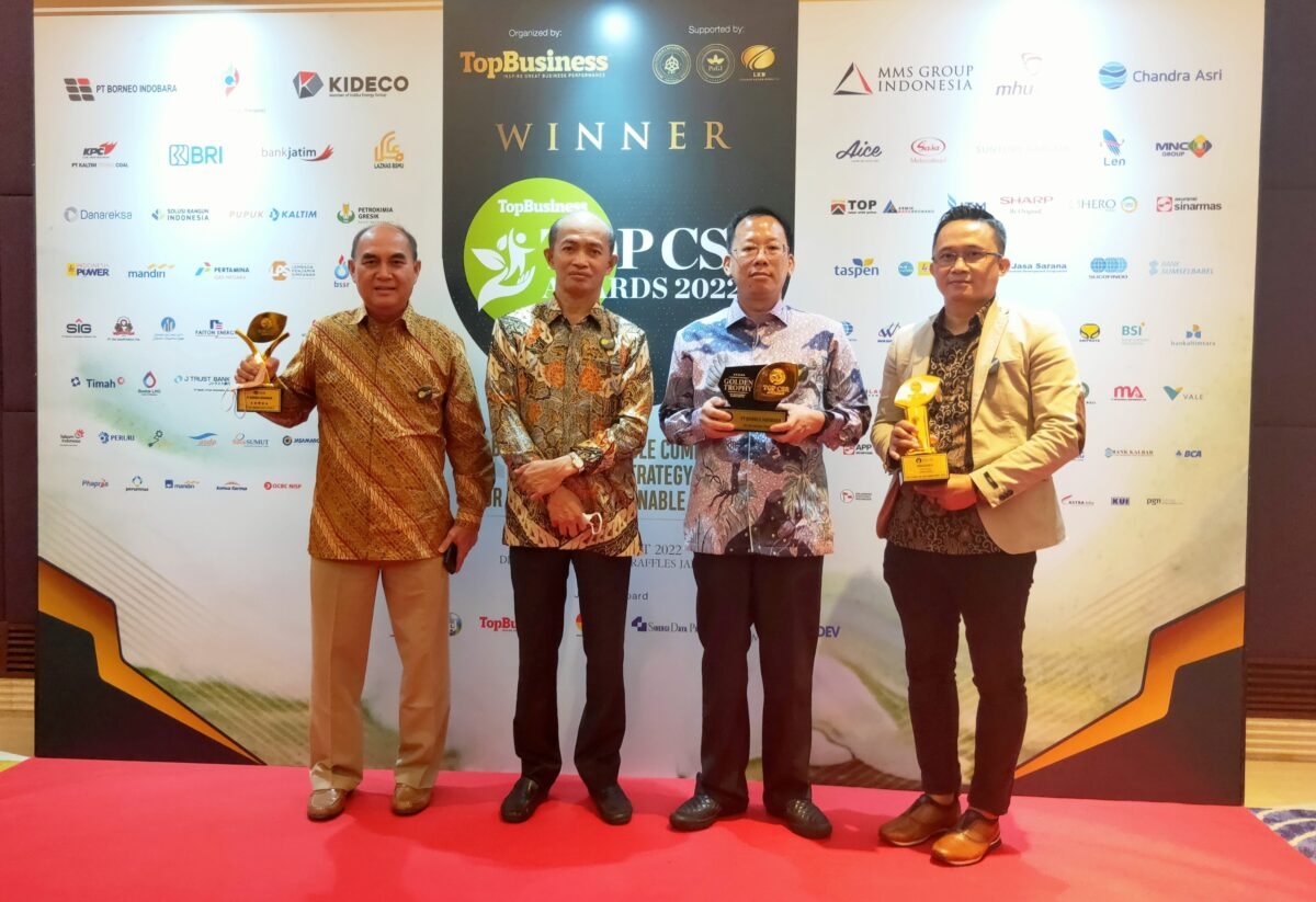 Borneo Indobara wins Top CSR Award 2022