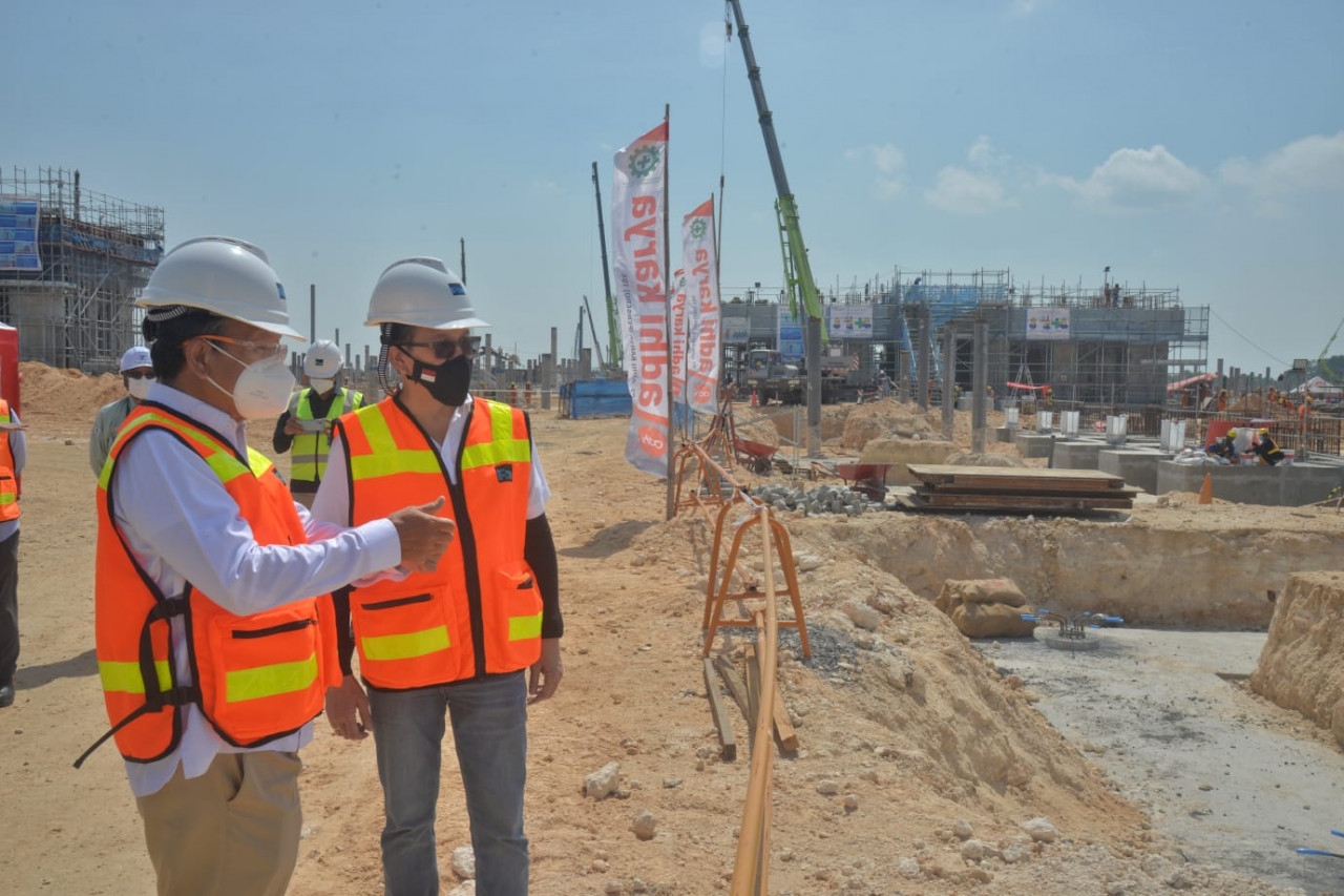 Minister of Energy and Mineral Resources: Construction of PTFI Smelter in Gresik Reaches 34.9%