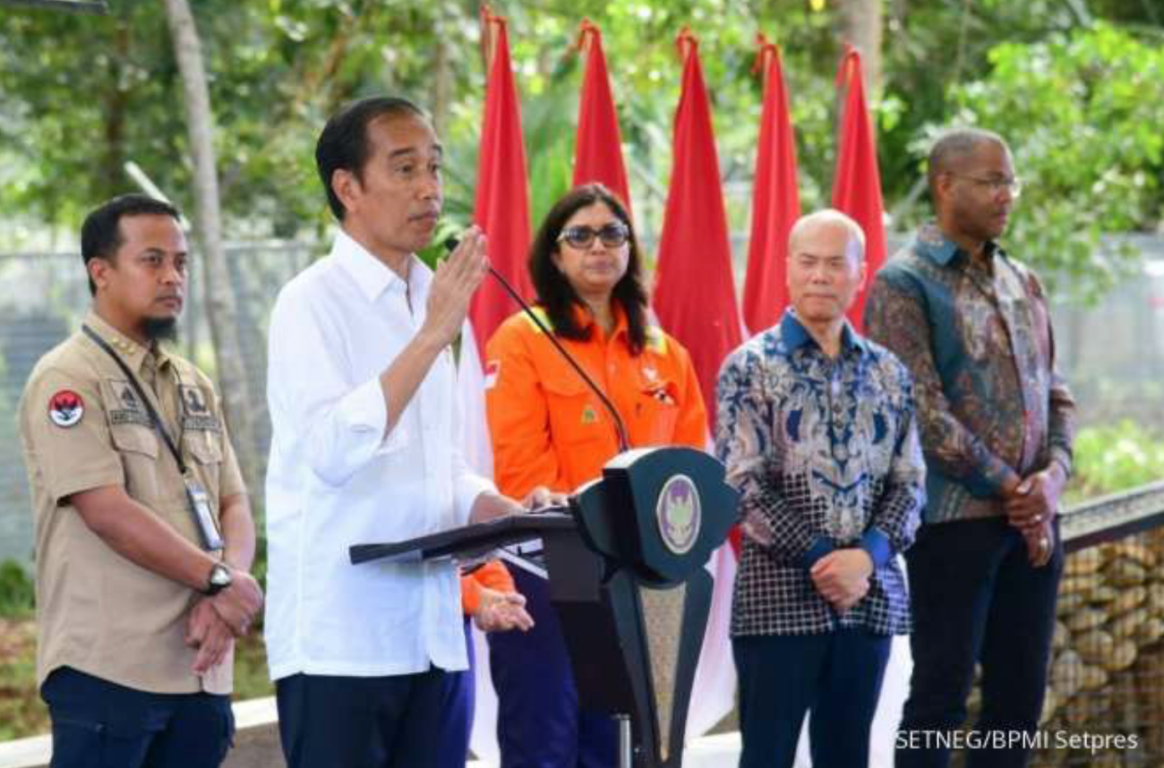 Jokowi Asks Mining Companies to Imitate Vale Indonesia's Good Mining Practice Practises