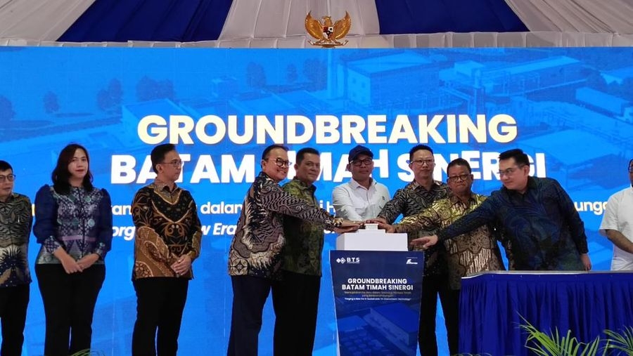 BKPM Inaugurates IDR 1.2 Trillion Tin Downstreaming Project in Batam