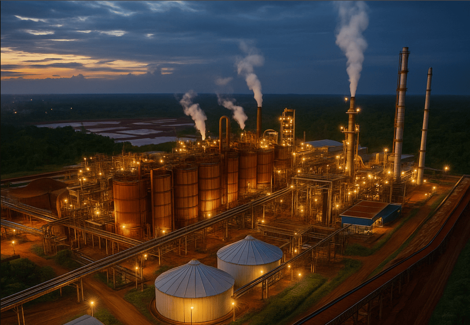 Smelter in Lingga Expected to Employ 10,000 Workers