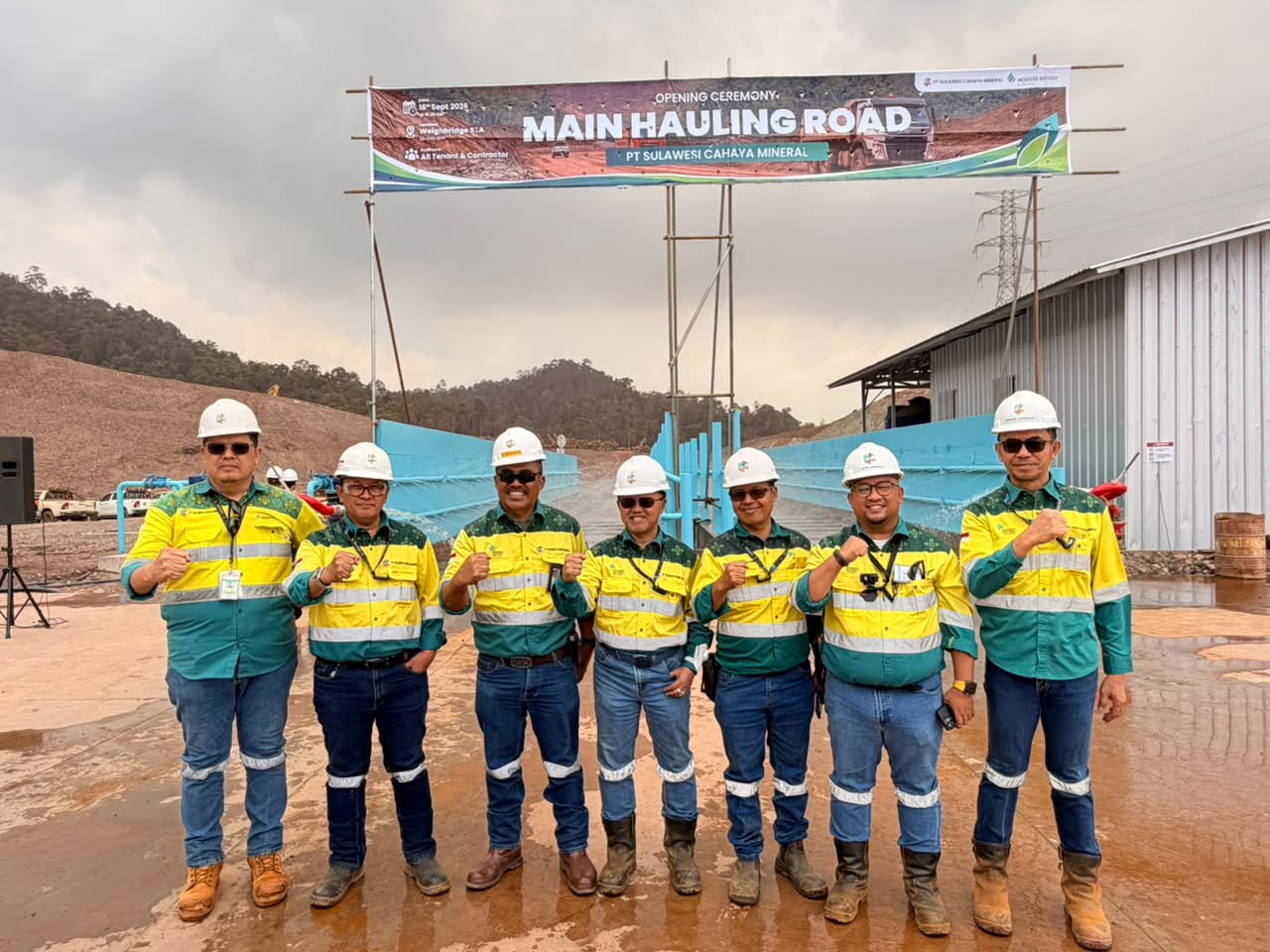 PT SCM Inaugurates 60-Km MHR, Strengthening Nickel Haulage Infrastructure Between Konawe and Morowal...