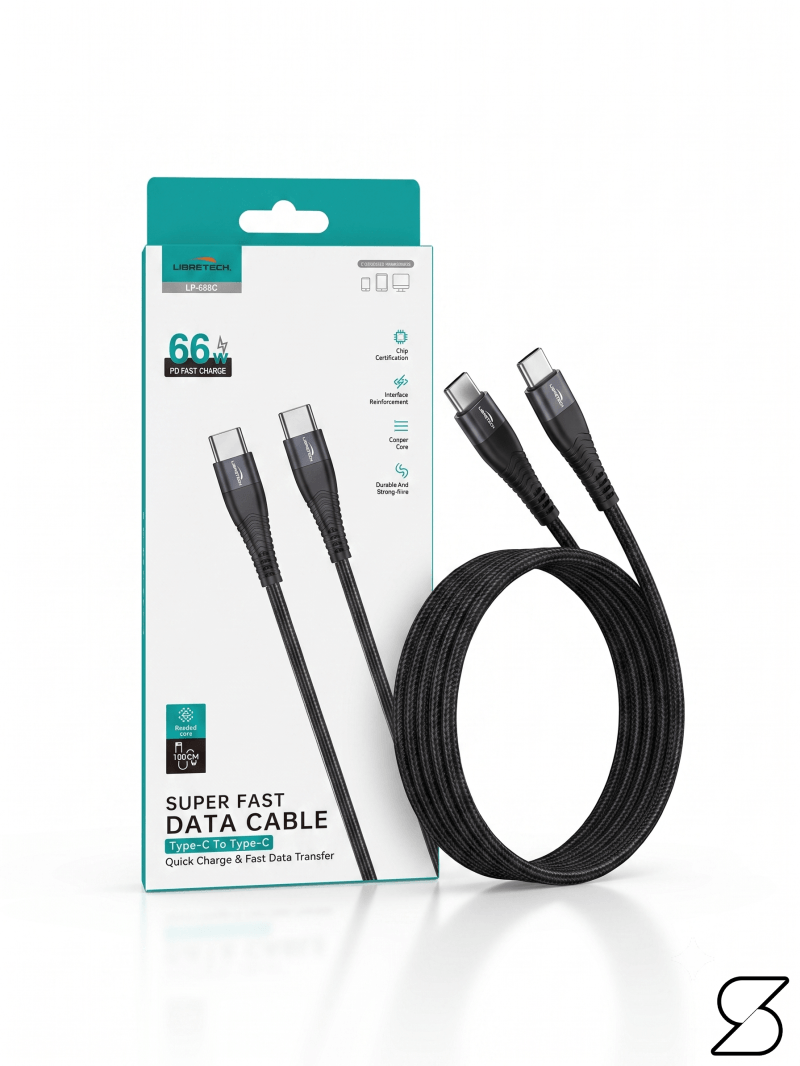 Lapramol 66w Super Fast Data Cable Type c to Type c