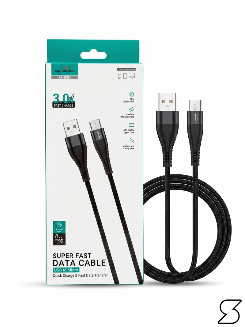 Lapramol 3.0A Fast Charge USB-A to Micro-USB Cable