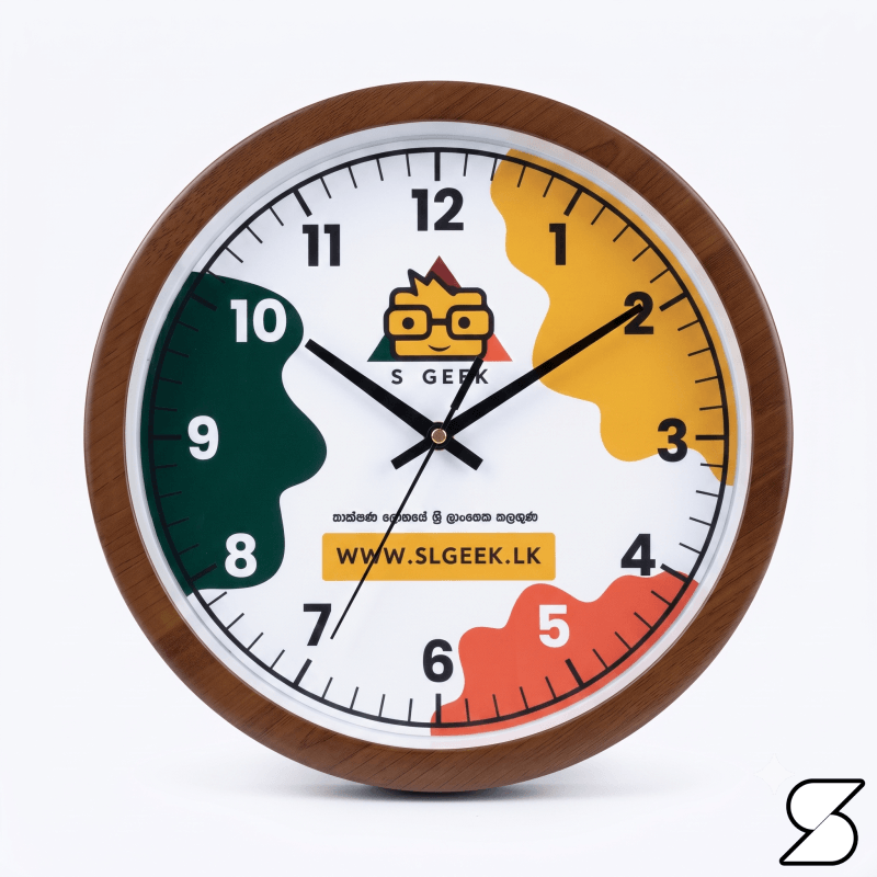 SL Geek Signature Wall Clock