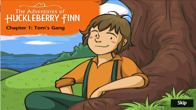 The Adventures Of Huckleberry Finn - Little Fox Level 7